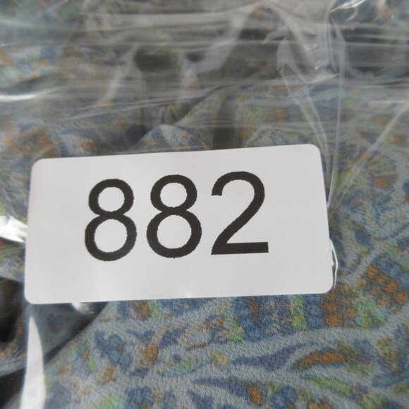 Jane and Delancey V-Neck Peasant Dress Size M 3/4 Sleeve Tiered Paisley - Picture 12 of 12